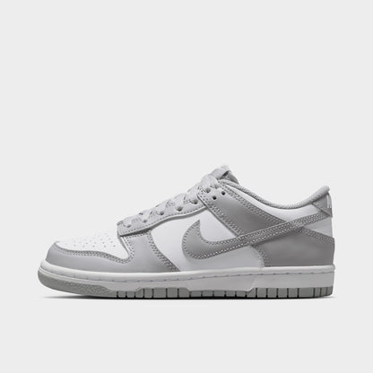 Nike Dunk GS Blanc / Gris fumé clair - Blanc