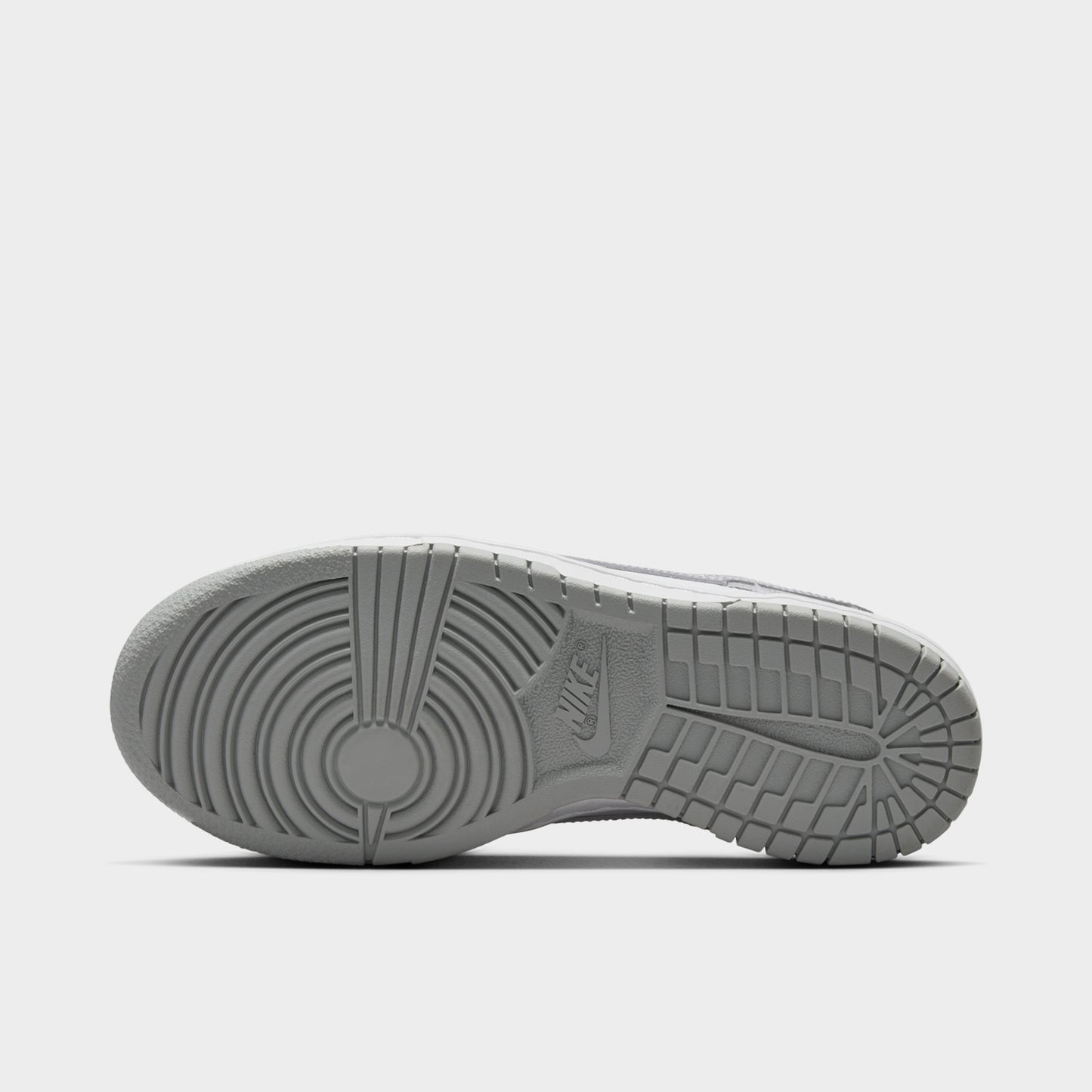 Nike Dunk GS Blanc / Gris fumé clair - Blanc