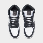 Jordan 1 mid hot sale white black white