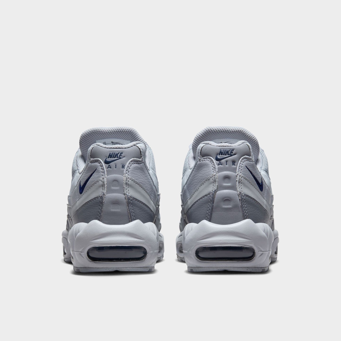 Nike Air Max 95 Gris Loup / Bleu Marine - Gris Froid