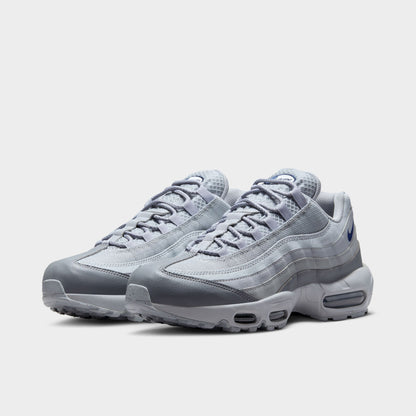 Nike Air Max 95 Gris Loup / Bleu Marine - Gris Froid