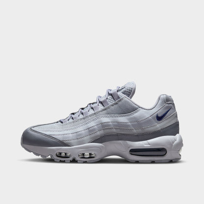 Nike Air Max 95 Gris Loup / Bleu Marine - Gris Froid