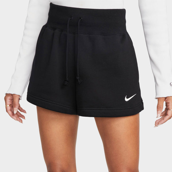 Nike Sportswear Women s High Waisted Phoenix Fleece Shorts Black