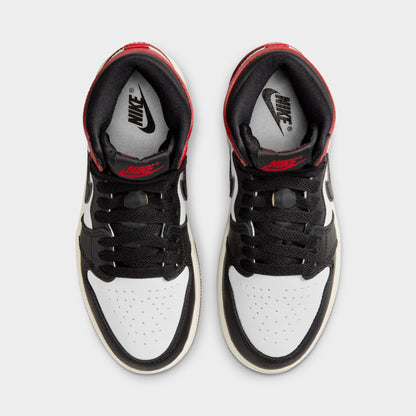 Jordan 1 Retro High OG PS White / Black - Varsity Red