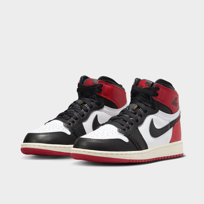 Jordan 1 Retro High OG GS White / Black - Varsity Red