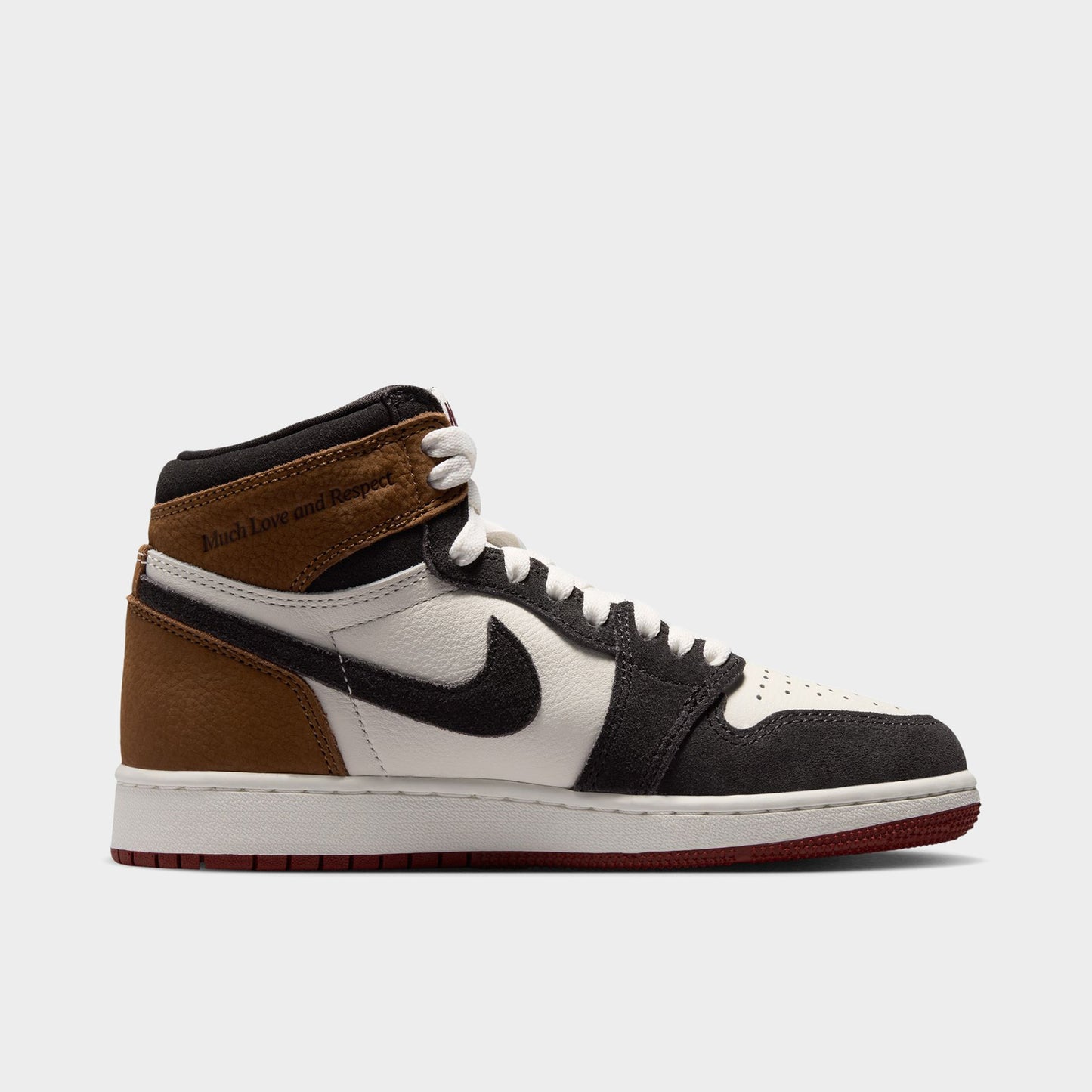 Jordan 1 Retro High OG GS Shadow Brown / Team Red - Light British Tan
