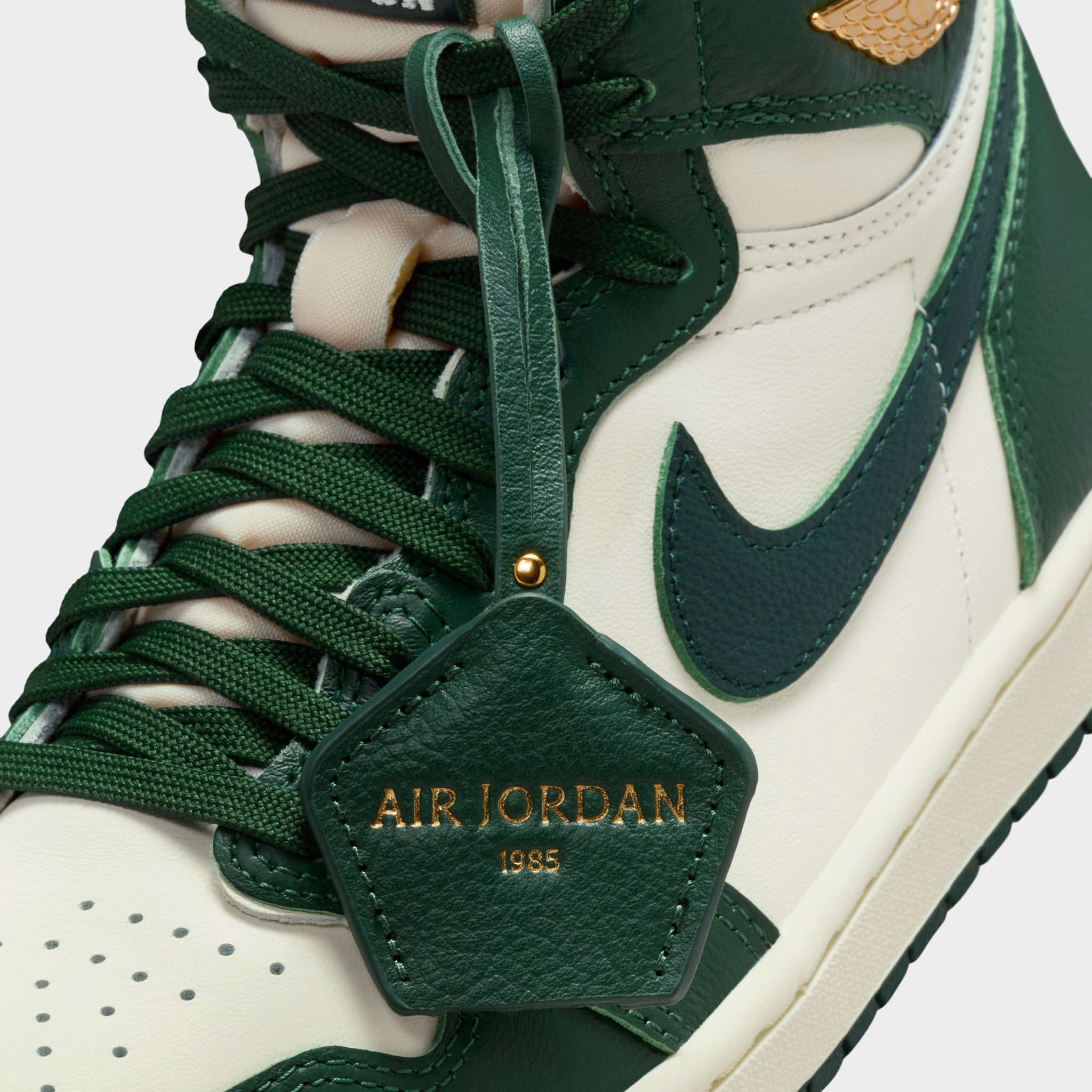 Jordan Women's 1 Retro High OG Pale Ivory / Pro Green - Fir – JD