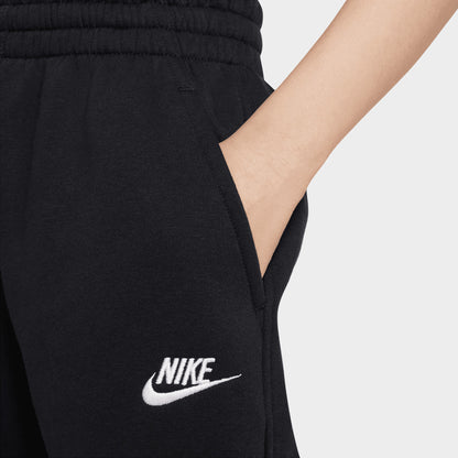 Nike Club Junior Fille Pantalon Large en Polaire / Noir
