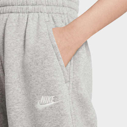 Nike Junior Girls' Club Fleece Loose Pants / Dark Grey Heather