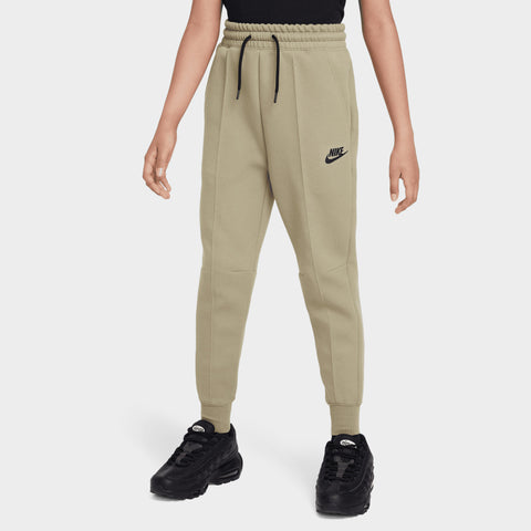 Nike Sportswear Junior Girls Tech Fleece Joggers Neutral Olive