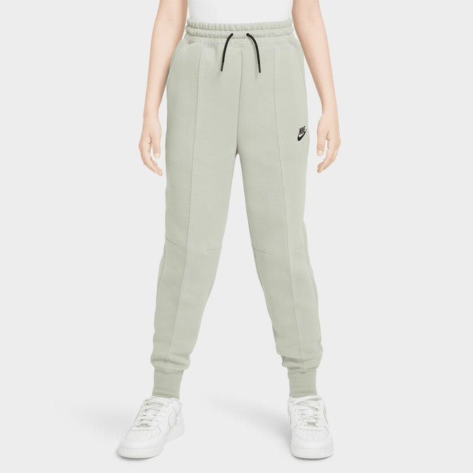 Nike Sportswear Junior Girls Tech Fleece Joggers Jade Horizon Black