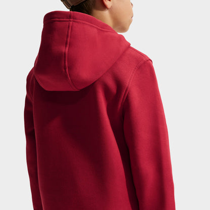 Nike Chandail à capuchon Sportswear Club Fleece pour junior / Rouge Farouche