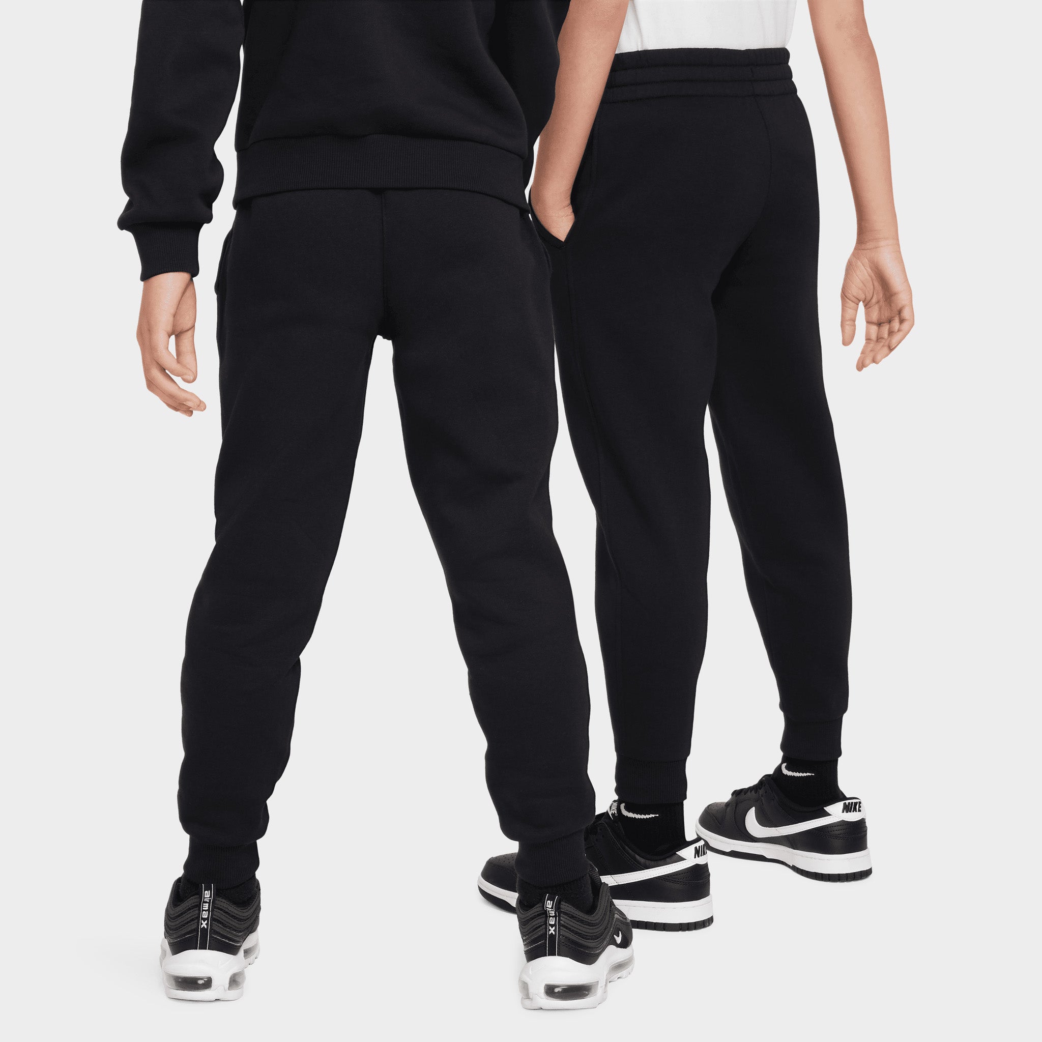 Nike Sportswear Juniors' Club Fleece Joggers Black / White – JD Sports