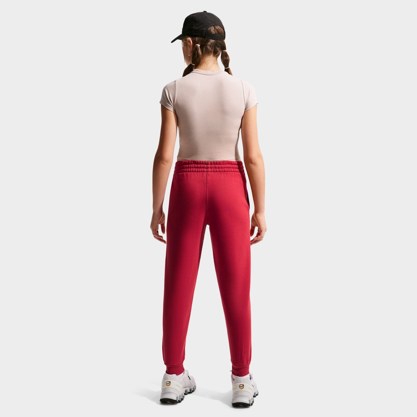 Nike Juniors Pantalon jogging Sportswear Club en molleton / Rouge vif