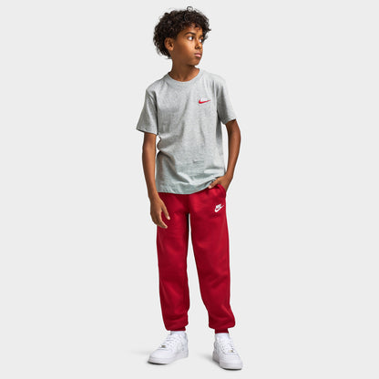 Nike Juniors Pantalon jogging Sportswear Club en molleton / Rouge vif