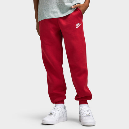 Nike Juniors Pantalon jogging Sportswear Club en molleton / Rouge vif