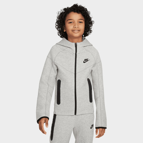 Gray nike tech hoodie clearance