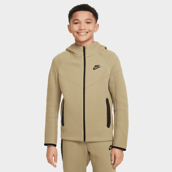 olive nike tech hoodie