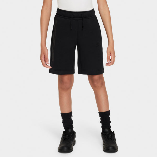 Nike Sportswear Junior Boys Tech Fleece Shorts Black