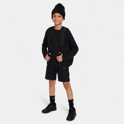 Nike Sportswear Junior Boys' Tech Fleece Shorts / Black