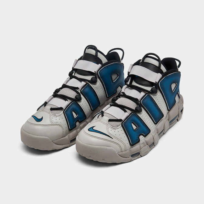 Nike Air More Uptempo '96 Light Iron Ore / Industrial Blue - Black