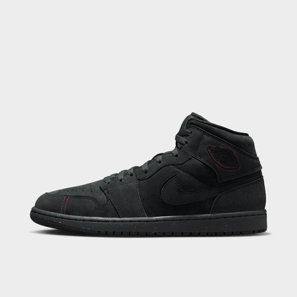 Jordan 1 Mid SE Craft Dark Smoke Grey Black Varsity Red JD Sports
