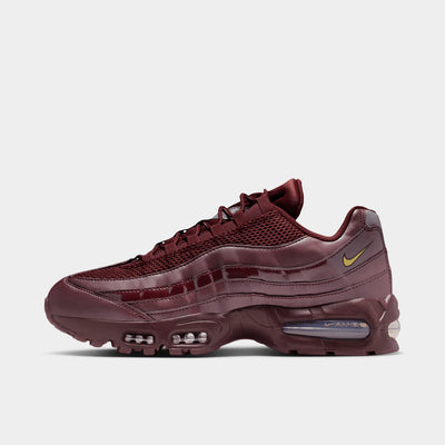 Nike Air Max 95 Big Bubble SE “Burgundy / Gold” shoe. Shop Men’s New Arrivals now at JD Sports.