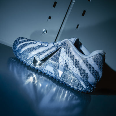 Nike JA 3 “Cobalt Bliss / Metallic Silver” shoe. Shop Kids’ Basketball now at JD Sports.