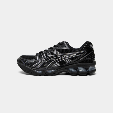 ASICS Gel-Kayano 14 “Black / Pure Silver” shoe. Shop Men’s Shoes now at JD Sports.
