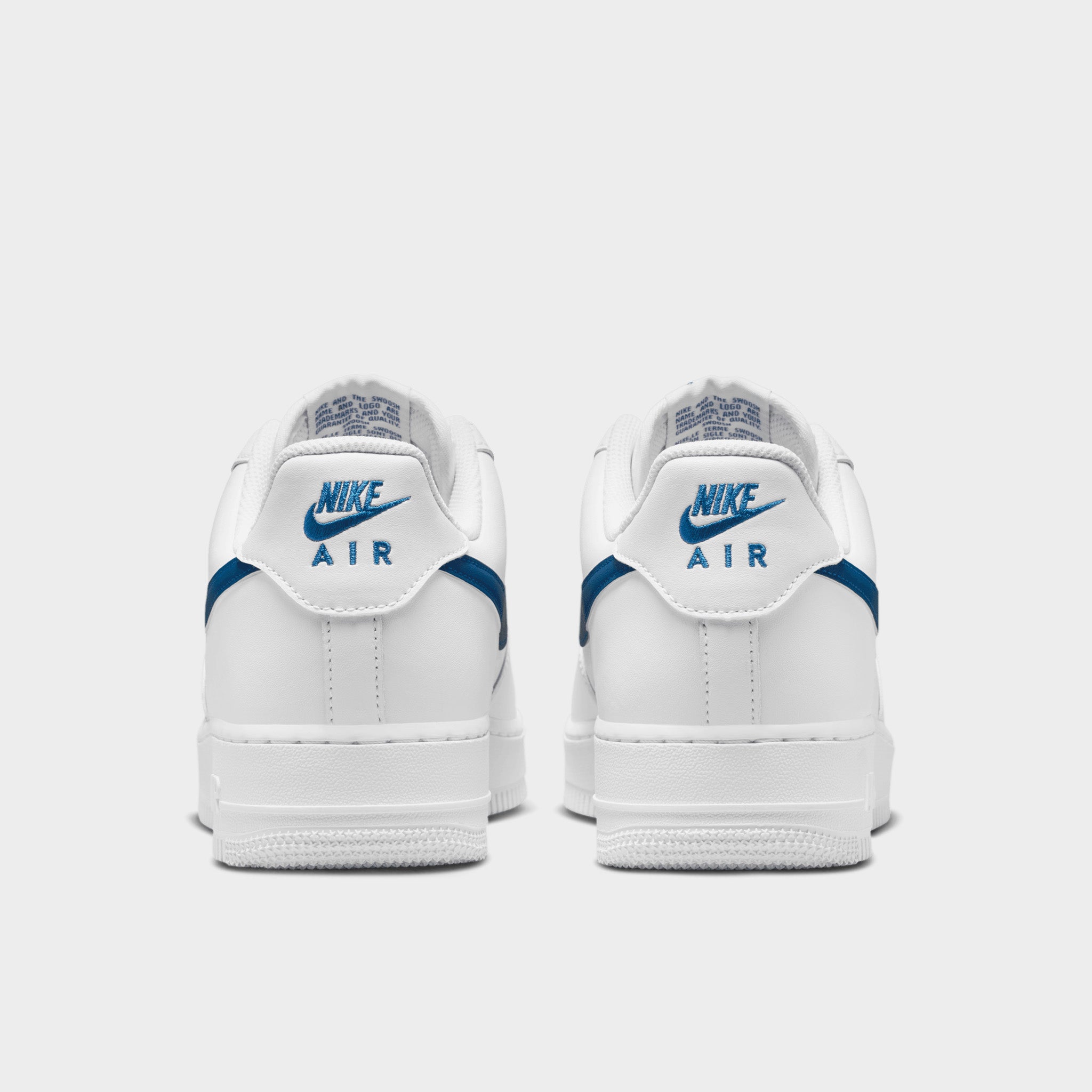 Nike Air Force 1 '07 White / Court Blue – JD Sports