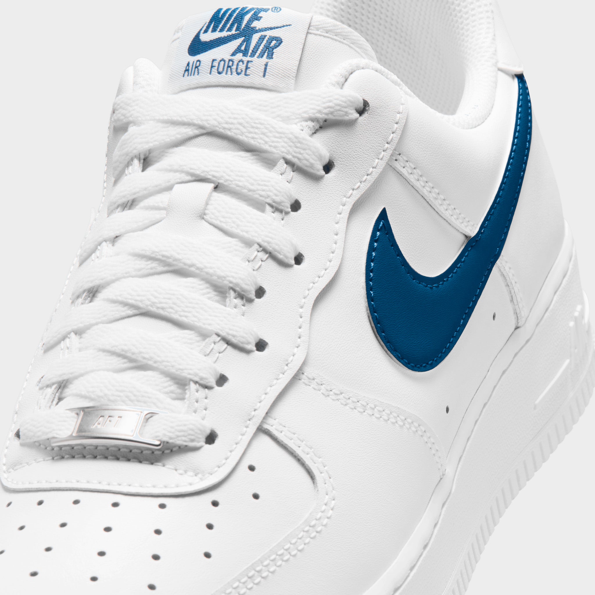 Nike Air Force 1 '07 White / Court Blue – JD Sports