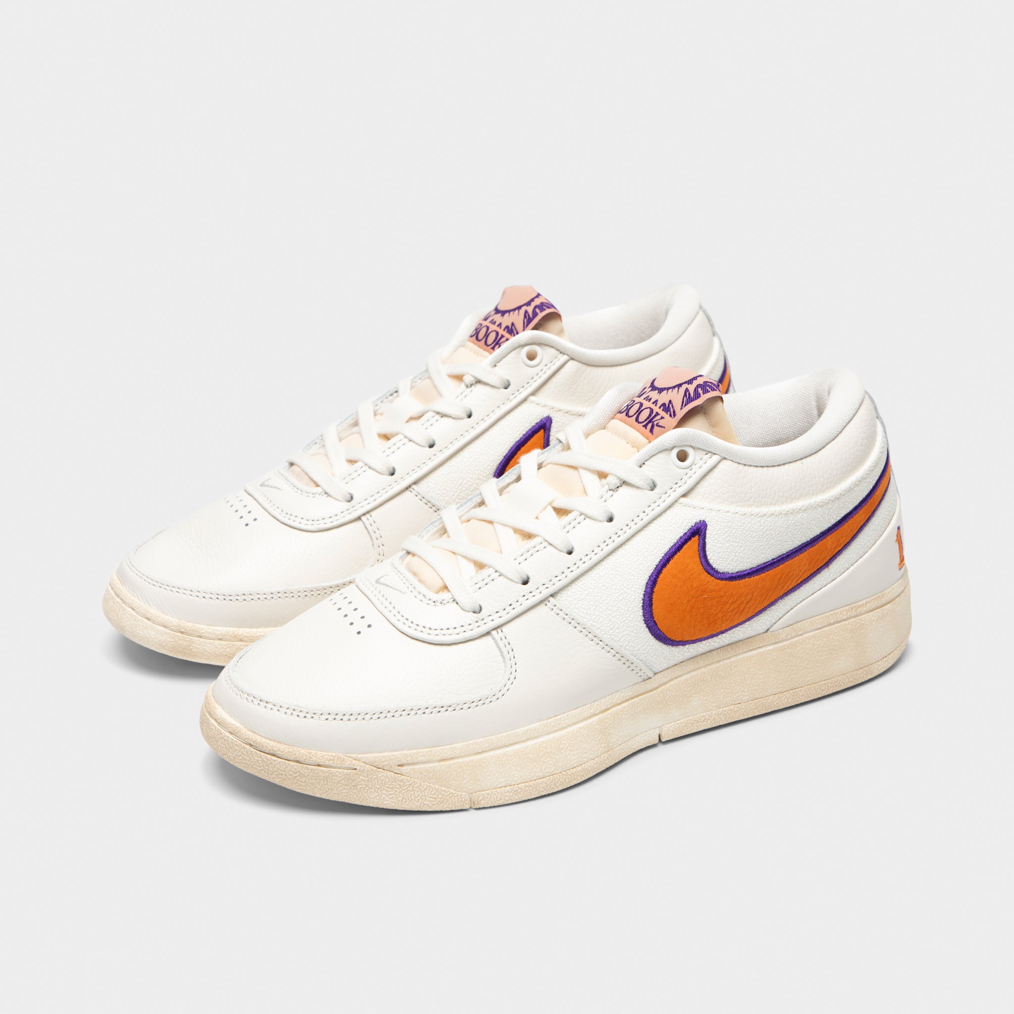 Nike Book 1 Sail / Clay Orange - Court Purple – JD Sports