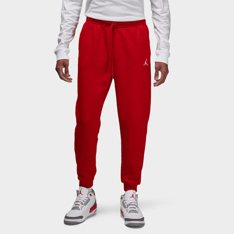 Jordan Essentials Fleece Pants Gym Red White