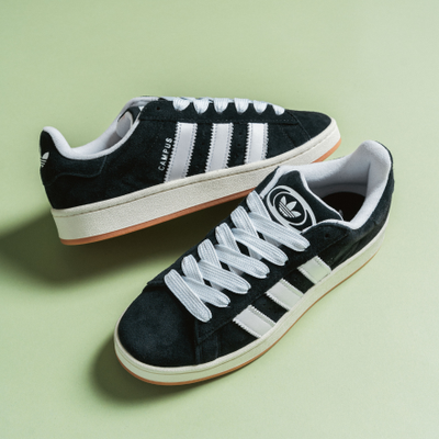 adidas Children's Campus 00s Core Black / White - Gum at JD Sports now