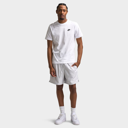 Nike Club Flow Shorts Glacier Blue / White