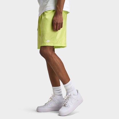 Nike Club Flow Short Light Lemon Twist / Blanc