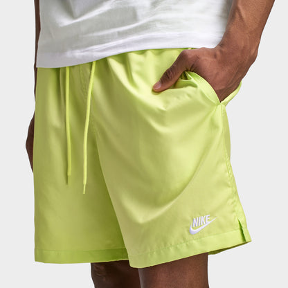 Nike Club Flow Short Light Lemon Twist / Blanc