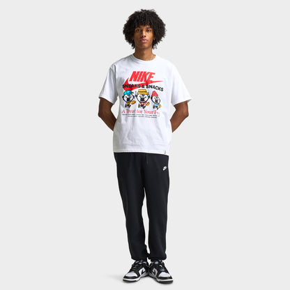 Nike Club Joggers Black / Black - White