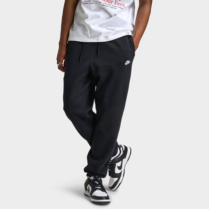 Nike Club Joggers Black / Black - White