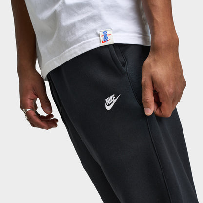 Nike Club Joggers Black / Black - White