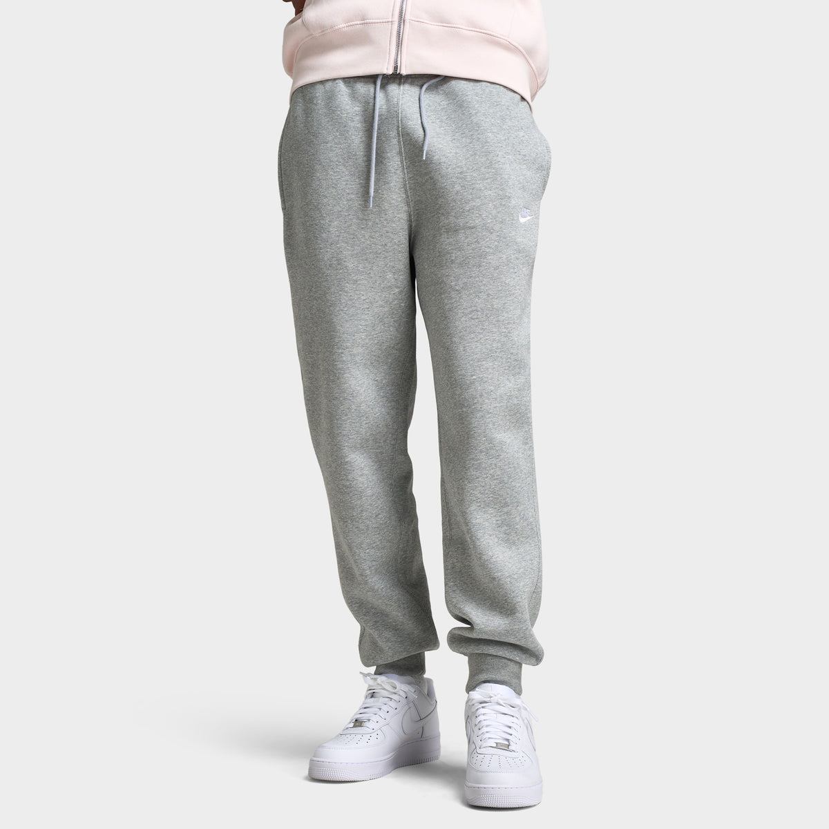 Nike Club Fleece Joggers Dark Grey Heather Light Smoke Grey
