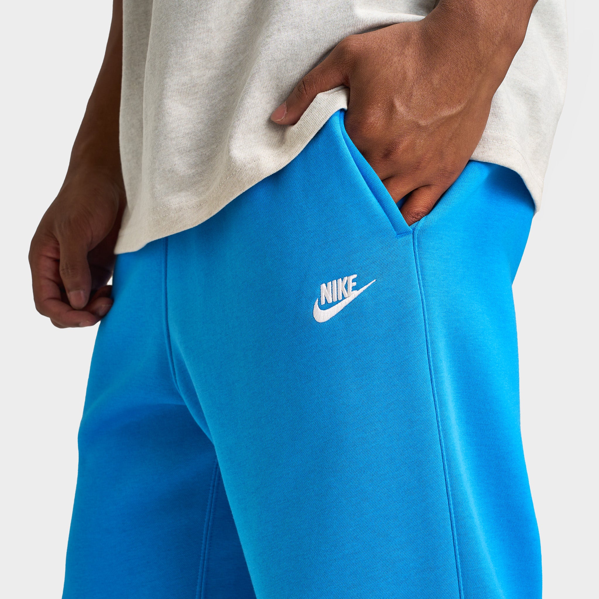 nike sportswear club fleece pacific blue