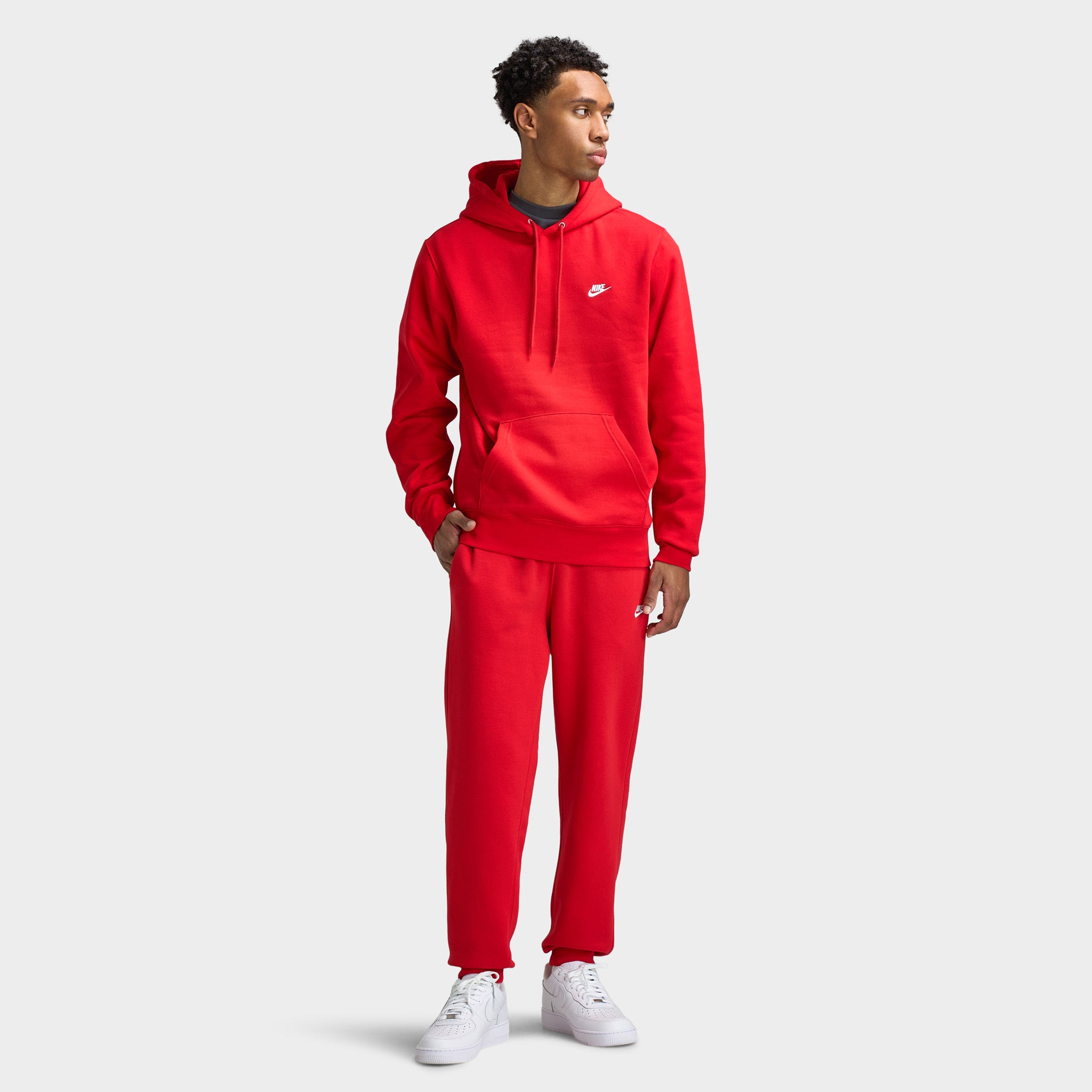 Nike Club Joggers University Red / White – JD Sports