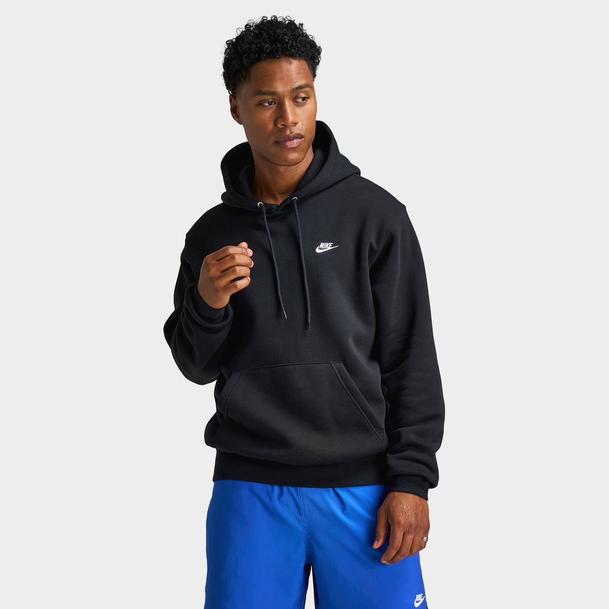 Fleece Hoodies Nike Double Futura Overhead Hoodie Nike Club Fleece