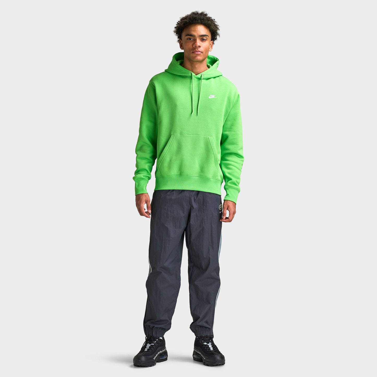 Nike Club Fleece Hoodie / Mean Green