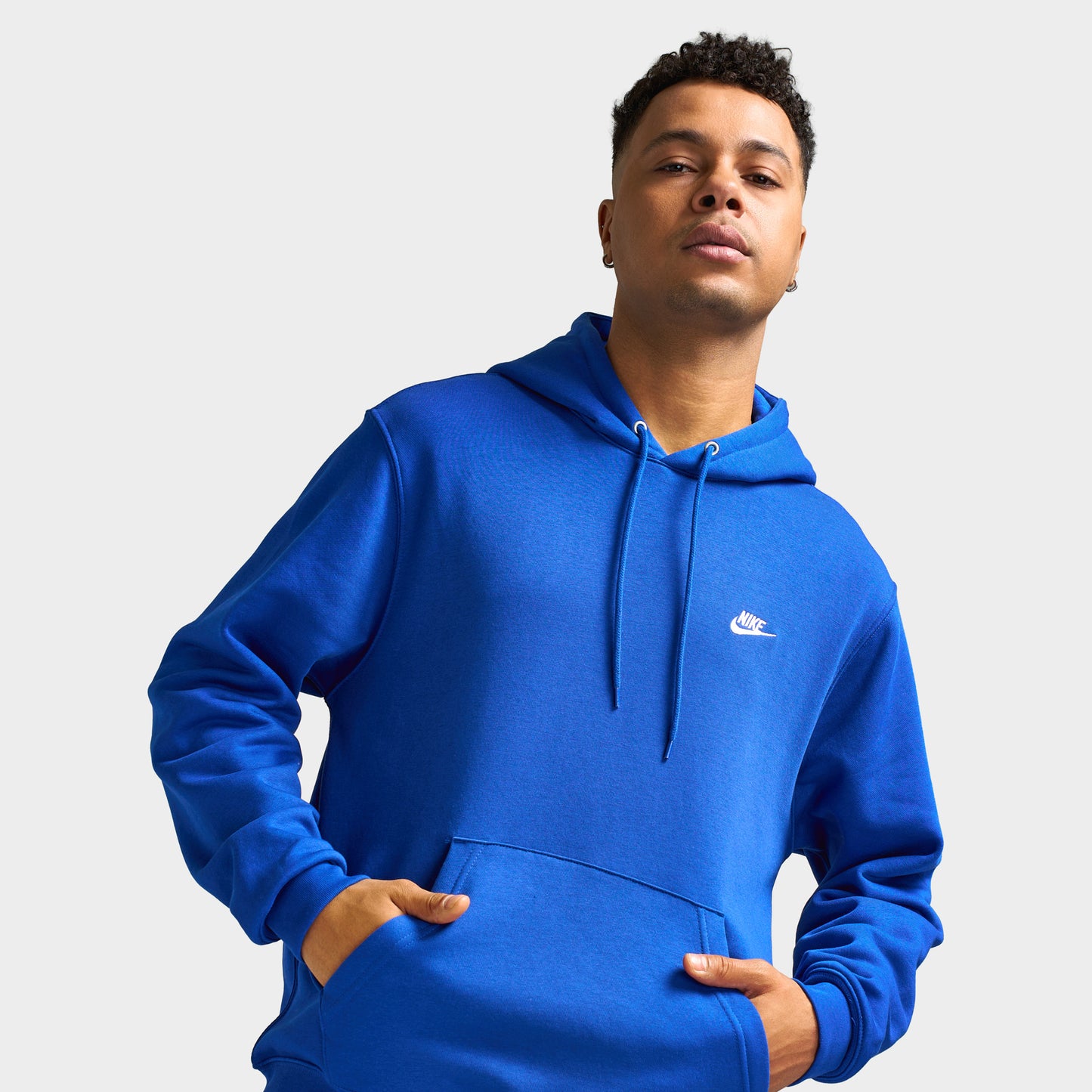 Nike Club BB Chandail à capuche / Bleu Royal