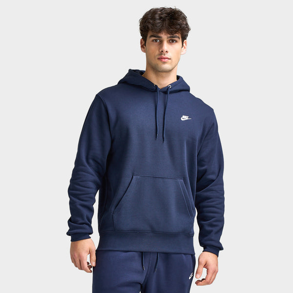 Nike Club Fleece Hoodie / Obsidian / White – JD Sports