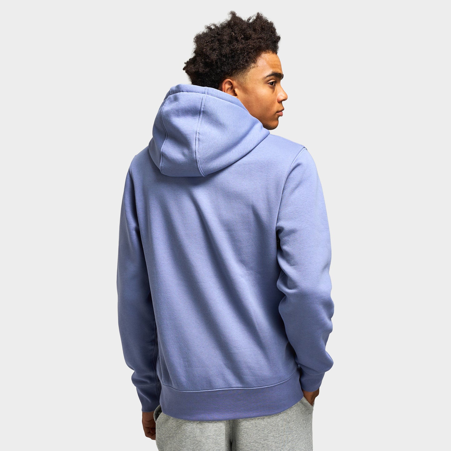 Nike Club Men's Pullover Fleece Hoodie / World Indigo