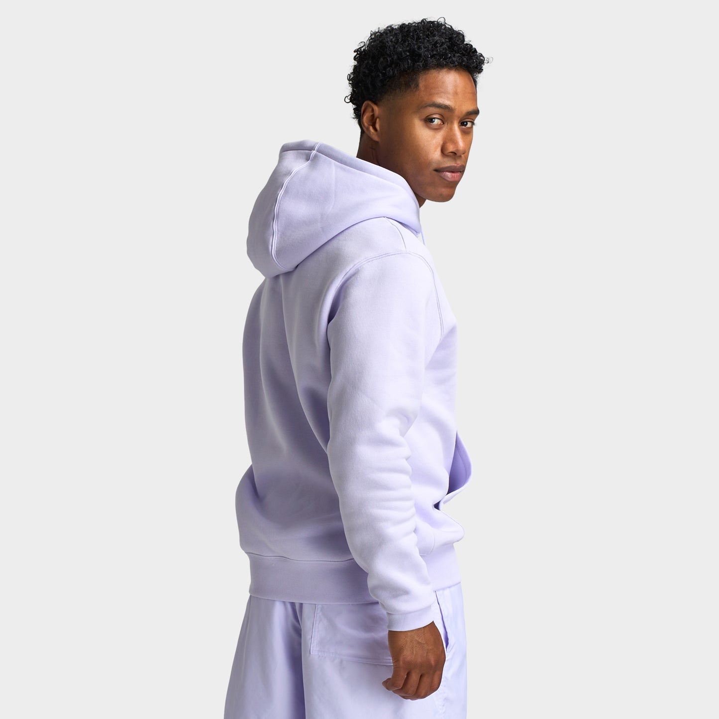 Nike Club Fleece Pullover Hoodie Amethyst Tint / Amethyst Mist - White