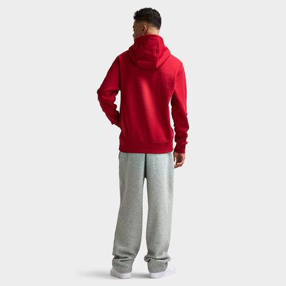 Nike Club Chandail à capuchon en molleton / Rouge vif